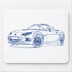 Maz Miata MX5 2013 Mousepad