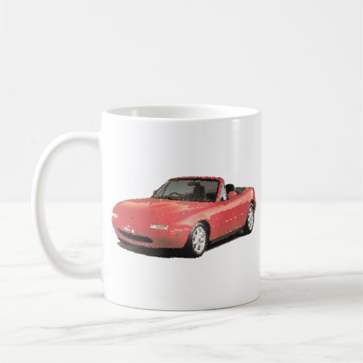 Maz Miata MX5 Eunos Gen1 geknackt Kaffeetasse (Links)