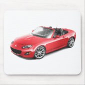 Maz Miata MX5 Eunos Gen3-5 geknackt Mousepad (Vorne)