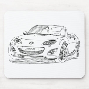 Maz Miata MX5 GEN 3 2010 Mousepad