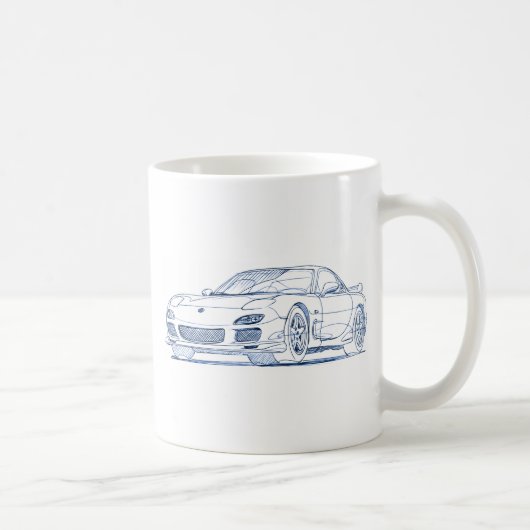 Maz RX7 1999 Kaffeetasse (Rechts)