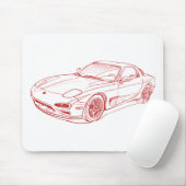 Maz RX7 Flugleitanlage Mousepad (Mit Mouse)