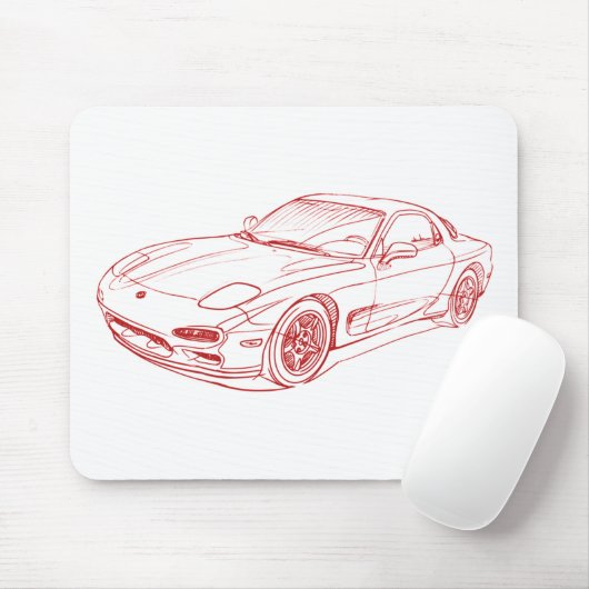Maz RX7 Flugleitanlage Mousepad (Mit Mouse)