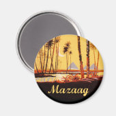 Mazaag Vintag Day Magnet (Vorderseite/Rückseite)