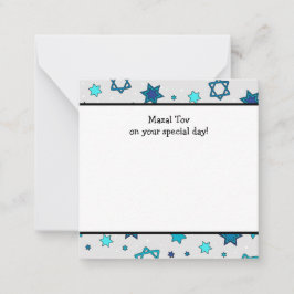 Mazal Tov am Sondertag - Mitteilungskarten