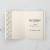 Mazal Tov Bat Mitzvah Hebrew Glückwunsch Karte (Innenseite)