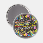 Mazaltovs Magnet (Vorderseite/Rückseite)