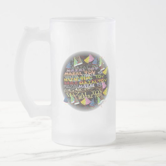 Mazaltovs Mattglas Bierglas (Links)