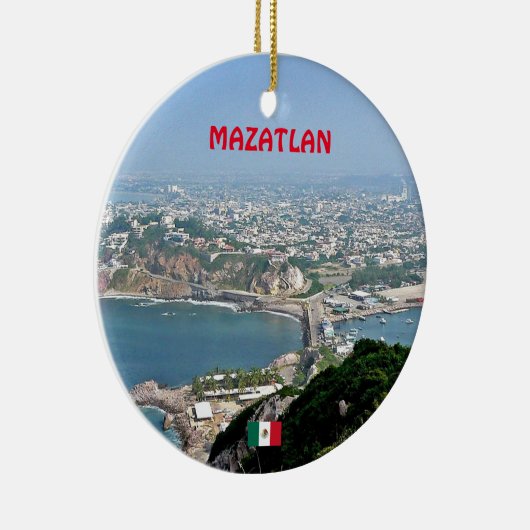 Mazatlan Custom Christmas Ornament (Rechts)