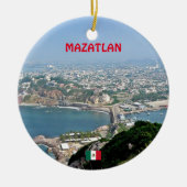 Mazatlan Custom Christmas Ornament (Vorne)