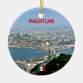 Mazatlan Custom Christmas Ornament