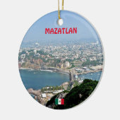 Mazatlan Custom Christmas Ornament (Links)