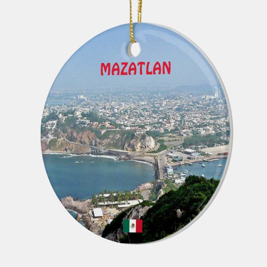 Mazatlan Custom Christmas Ornament (Links)