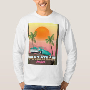 Mazatlán Mexico Reiseplakat T-Shirt