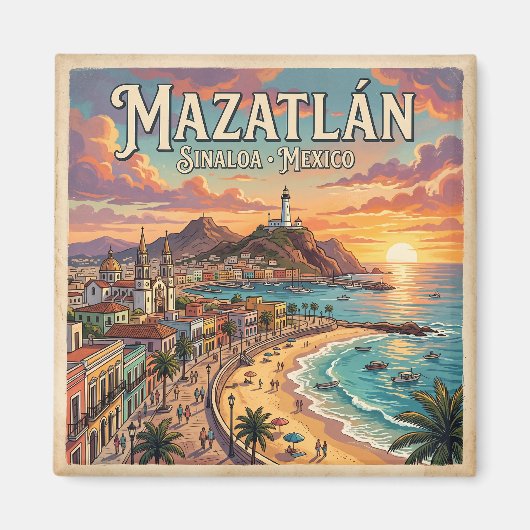 Mazatlán Mexiko Magnet (Vorne)