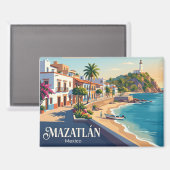 Mazatlán Mexiko Magnet (Vorderseite/Rückseite)