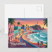 Mazatlán Mexiko Postkarte (Vorne/Hinten)