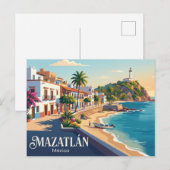 Mazatlán Mexiko Postkarte (Vorne/Hinten)