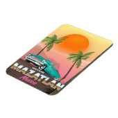 Mazatlán Mexiko Reiseplakat Magnet (Linke Seite)