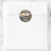 Mazatlán Mexiko Runder Aufkleber (Tasche)