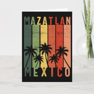 Mazatlan Mexiko Souvenir Mexikanischer Urlaub Männ Karte