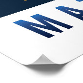 Mazatlan Solar Eclipse Poster (Ecke)