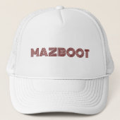 Mazboot Truckerkappe (Vorderseite)