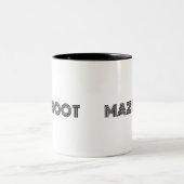 Mazboot Zweifarbige Tasse (Mittel)