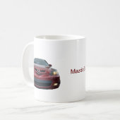 Mazda3 Kaffeemaschine Tasse Mazda 3 Zoom Zoom 1st  (Vorderseite Links)