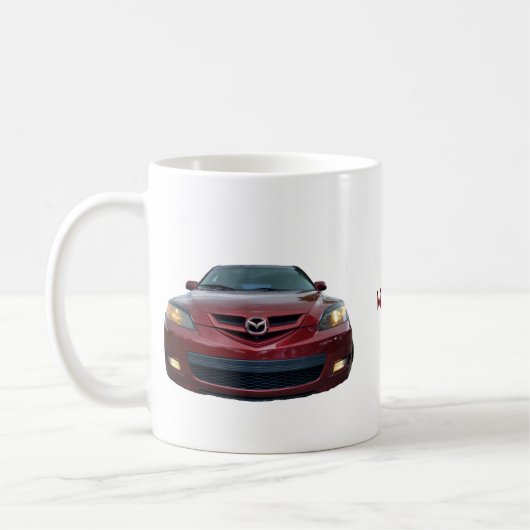 Mazda3 Kaffeemaschine Tasse Mazda 3 Zoom Zoom 1st  (Links)
