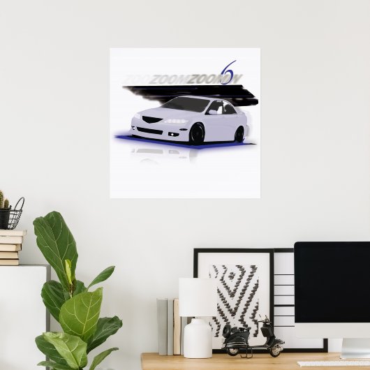 Mazda 6 poster (Heimbüro)