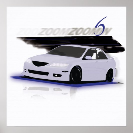 Mazda 6 poster (Vorne)