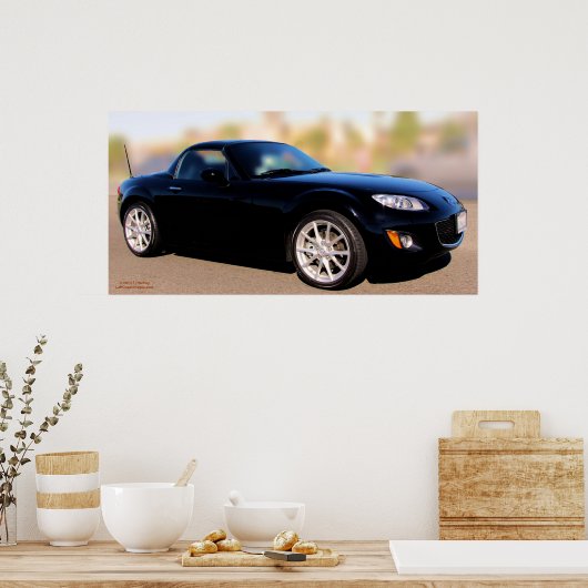 MAZDA MIATA HARDTOP POSTER (Küche)