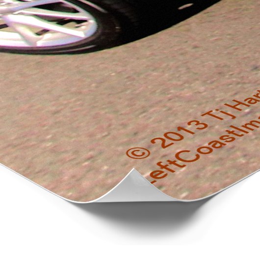 MAZDA MIATA HARDTOP POSTER (Ecke)