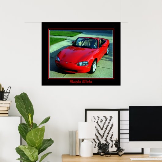 Mazda Miata POSTER (Heimbüro)