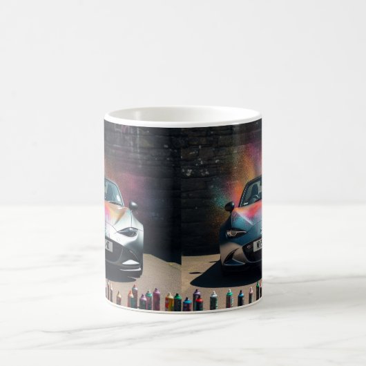 Mazda MX5 Miata Gen 4 Spray lackierte Tasse (Mittel)