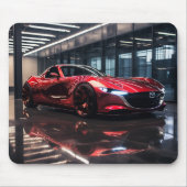Mazda MX5 Miata Konzept in Soul Red Crystal Mouse Mousepad (Vorne)