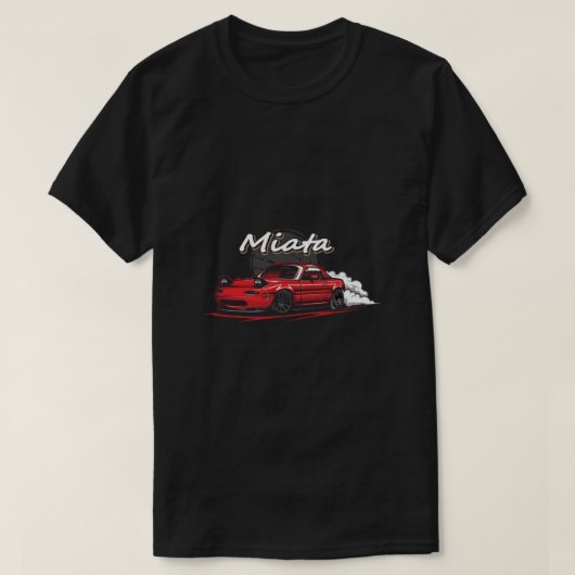 Mazda MX5 Miata Lightweight Hoodie T-Shirt (Design vorne)