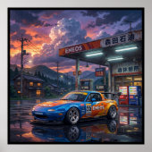 Mazda MX-5 Miata Tourenwagen Poster (Vorne)