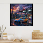 Mazda MX-5 Miata Tourenwagen Poster (Küche)