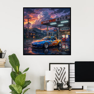 Mazda MX-5 Miata Tourenwagen Poster