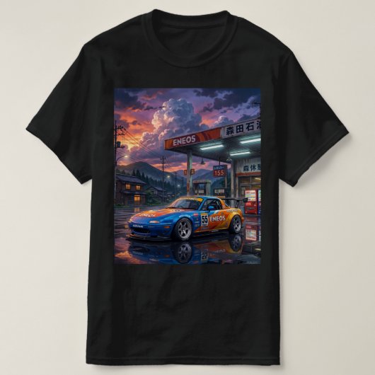 Mazda MX-5 Miata Tourenwagen T-Shirt (Design vorne)