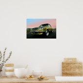 Mazda Rotary Powered RX3 Poster (Küche)