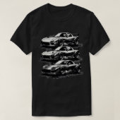 Mazda RX7 7 T-Shirt (Design vorne)