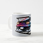 Mazda RX7 FD driften Kaffeetasse (Vorderseite Links)