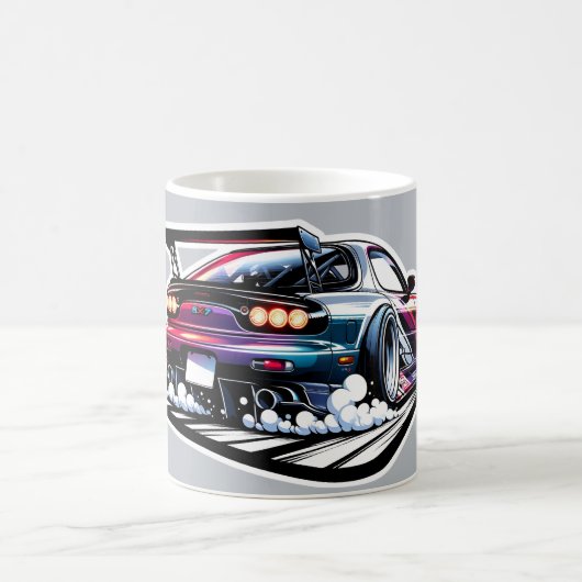 Mazda RX7 FD driften Kaffeetasse (Mittel)