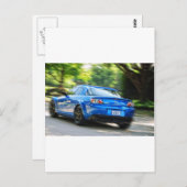 Mazda RX-7 Postkarte (Vorne/Hinten)