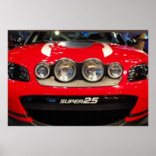 Mazda Super 25 MX5 Miata Poster (Vorne)