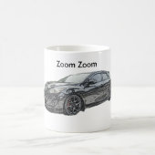 mazdaspeed3 Turbo schnelles Auto Mazda Kaffeetasse (Mittel)