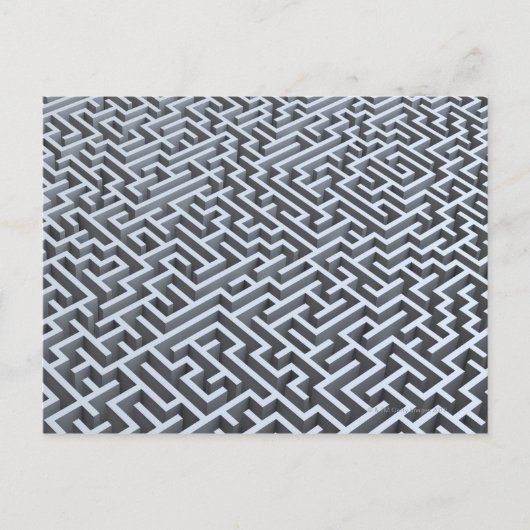 Maze 2 postkarte (Vorderseite)